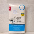 Full Size - Mainstays Vinyl Fitted Mattress Protector, White NEW! Sealed! Full Size - Mainstays Vinyl Fitted Mattress Protector, White NEW! Sealed!