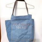 Victorias Secret Denim Blue Studded Tote Bag Shoulder/Beach Bag NEW! Victorias Secret Denim Blue Studded Tote Bag Shoulder/Beach Bag NEW!
