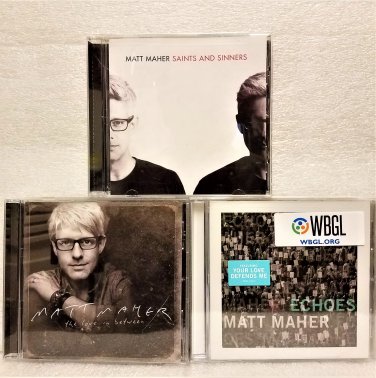 3 Matt Maher Christian CDs NEW!