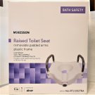 McKesson Safety Raised Toilet Seat w Removable Padded Arms 18" Wide 300 lb. Capacity NEW! Sealed! McKesson Safety Raised Toilet Seat w Removable Padded Arms 18" Wide 300 lb. Capacity NEW! Sealed!