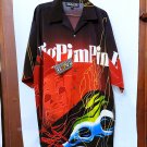 Wasso "Big PimPin" Mens Button-Up Hip Hop Casual Streetwear Shirt Sz L NEW! Wasso "Big PimPin" Mens Button-Up Hip Hop Casual Streetwear Shirt Sz L NEW!