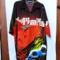 Wasso "Big PimPin" Mens Button-Up Hip Hop Casual Streetwear Shirt Sz L NEW!