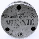 Vintage Mirro-Matic Pressure Cooker Jiggle Weight 5-10-15 lb Regulator
