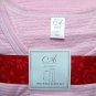 Adonna 2-piece Sleep Set - Ivory Rosie Dots Sz L NEW!