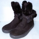Brash Mopsy Bunny Black Microsuede Zip Boots Sz 6.5 NEW! Brash Mopsy Bunny Black Microsuede Zip Boots Sz 6.5 NEW!
