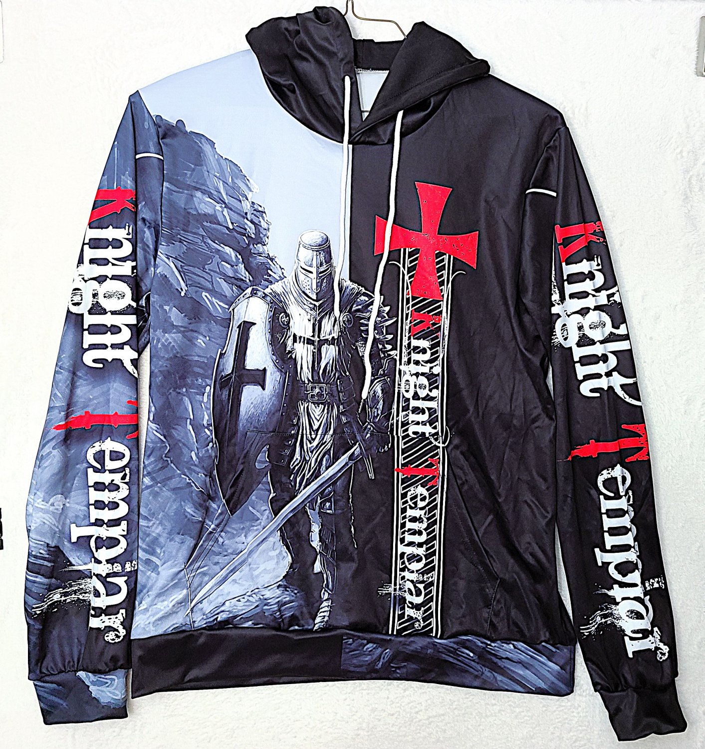 Newest Knights Templar 3D Printed Hoodies Men Fashion Hooded Casual Daily Loose Sweatshirts Personality Pullover Jacket – Buy The Best Products In The Online Store - Foto 13