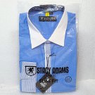 Stacy Adams Men's Slim Fit Amsterdam Cerulean Dress Shirt NEW!