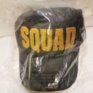 SQUAD Gold Glitter Bling Adjustable Mesh Ballcap/Hat NEW! Sealed!
