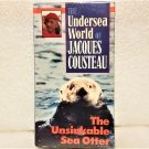 RARE! The Undersea World of Jacques Cousteau - The Unsinkable Sea Otter VHS NEW! Sealed!