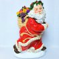 Dept 56 Peggy Toole Hand Painted Santa 14" Ceramic Cookie Jar
