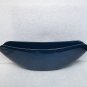 Unusual Long Swoop Dark Blue Ceramic Planter