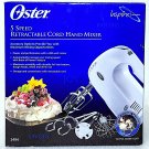 Oster 5 Speed Retractable Cord Hand Mixer w Accessories + Bonus NEW! Oster 5 Speed Retractable Cord Hand Mixer w Accessories + Bonus NEW!