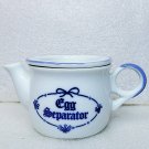 RARE! Vintage 2 Pc Ceramic Egg Separator Like NEW! RARE! Vintage 2 Pc Ceramic Egg Separator Like NEW!