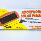 Amorphous Silicon Solar Panel 12 Volt 1.5 Watt Trickle Charger w Auto Lighter Adapter #44768 NEW! Amorphous Silicon Solar Panel 12 Volt 1.5 Watt Trickle Charger w Auto Lighter Adapter #44768 NEW!