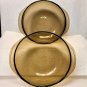1.5L & 2L Pyrex Amber Glass Casserole Dishes/Bowls w 1 Lid