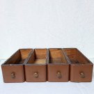 4 Antique 1914 Singer Sewing Machine Drawers + Bonus! 4 Antique 1914 Singer Sewing Machine Drawers + Bonus!