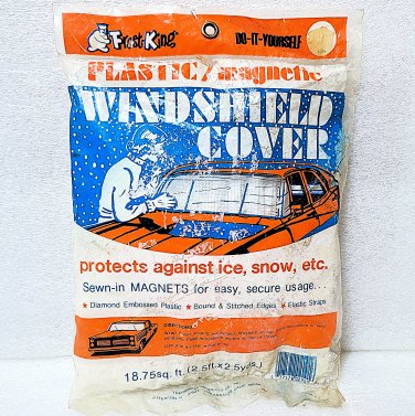 Frost King Magnetic Plastic Winshield Cover NEW!