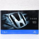 2008 Honda CR-V Owner's Manual 2008 Honda CR-V Owner's Manual