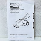 Kenmore Owner's Manual/Parts Guide For Magic Blue #721 Vacuum Kenmore Owner's Manual/Parts Guide For Magic Blue #721 Vacuum