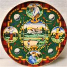Vintage 1992 Pelzman Designs Van Dor Collection Golf Classic Plate Vintage 1992 Pelzman Designs Van Dor Collection Golf Classic Plate