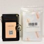 Forever Young Weichen Women's Card Holder Soft Leather Key Chain Purse Black NEW!