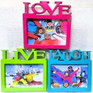Live Laugh Love 3Pc Photo Frame Set by Myco's Best NEW! Sealed! Live Laugh Love 3Pc Photo Frame Set by Myco's Best NEW! Sealed!