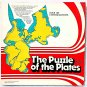 RARE! Vintage 1985 The Puzzle Of The Plates - Spilhuas Repeating World Map