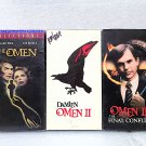 The Omen, Damien Omen II & Omen III The Final Conflict VHS Tapes