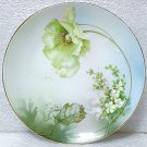 Antique RS Prussia Germany Handpainted White Poppies Floral 6" Plate Antique RS Prussia Germany Handpainted White Poppies Floral 6" Plate