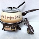 Vintage 1970s Oster Electric Fondue Pot