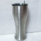 Ozark Trail 8.5" Insulated Brushed Aluminum Drink Tumbler & Straw