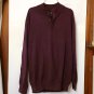 Jos A Bank Plum 100% Pima Cotton Sweater Signature Collection XXL NEW! w/Tags!