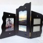 Unique Designer Multi-Photo Angular Display Wood Frame