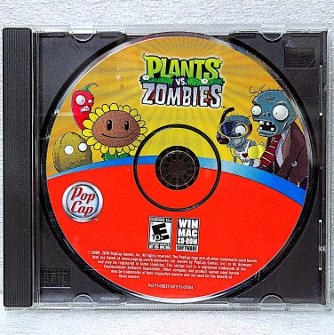 Plants vs Zombies Pop Cap PC/MAC Video Game Disc Only!