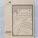 Vintage 1980s Champaign - Burnham Hospital Employee Handbook