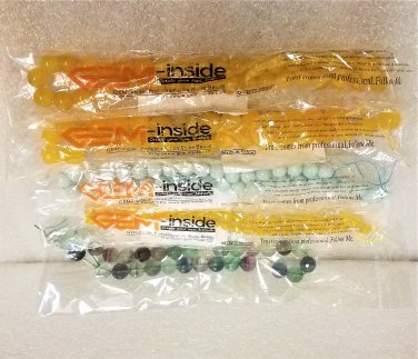 GEM-Inside Natural Semi Precious Gemstones/Jewelery Making Only 4 Types Left!! NEW!