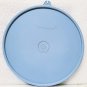 Vintage 9" Light Blue Tupperware Z Tab Lid #230-15