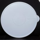 10.75" White Tupperware Tabbed Lid #5756A-1 10.75" White Tupperware Tabbed Lid #5756A-1