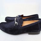 Saks Fifth Avenue Donato Bit Navy Suede Italian Loafers NEW! Saks Fifth Avenue Donato Bit Navy Suede Italian Loafers NEW!