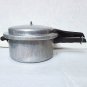 Vintage Mirro 6 Qt Pressure Cooker Canner #396M w Gasket & Rack