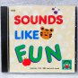 RARE! Vintage Sounds Like Fun - Discovery Toys Audio CD w ABC Card - Teaching Aid