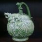 Ancient China celadon artwork Inverted flow kettle