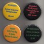 Anti Illegal Immigration Button/Pinback Set