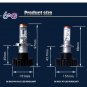 Factory direct wholesale auto led headlight bulb H4 Hi Lo 160W Phillips Z-ES chips