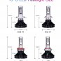 Auto head lights Guangzhou manufacturer H4 fanless LED bulb 80W H4 LED Headlight
