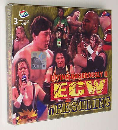 ECW Living Dangerously (1999) VCD New & Sealed Free Shipping Worldwide