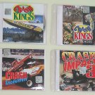 4 VCDs of Cars Crash, Bikes Crash, Boats Crash - Free Shipping To All Countries