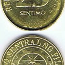 Philippines 25 Centavos 2009 UNC 3 Coins UNC-AU