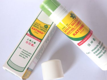 3 Sticks Katinko Cream  Muscle Pain Insect Bites Itch Pain Reliever (Genuine)