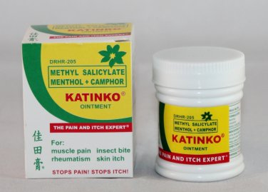 4 Katinko Ointment Cream Muscle Pain Insect Bites Itch Pain Reliever (Genuine)